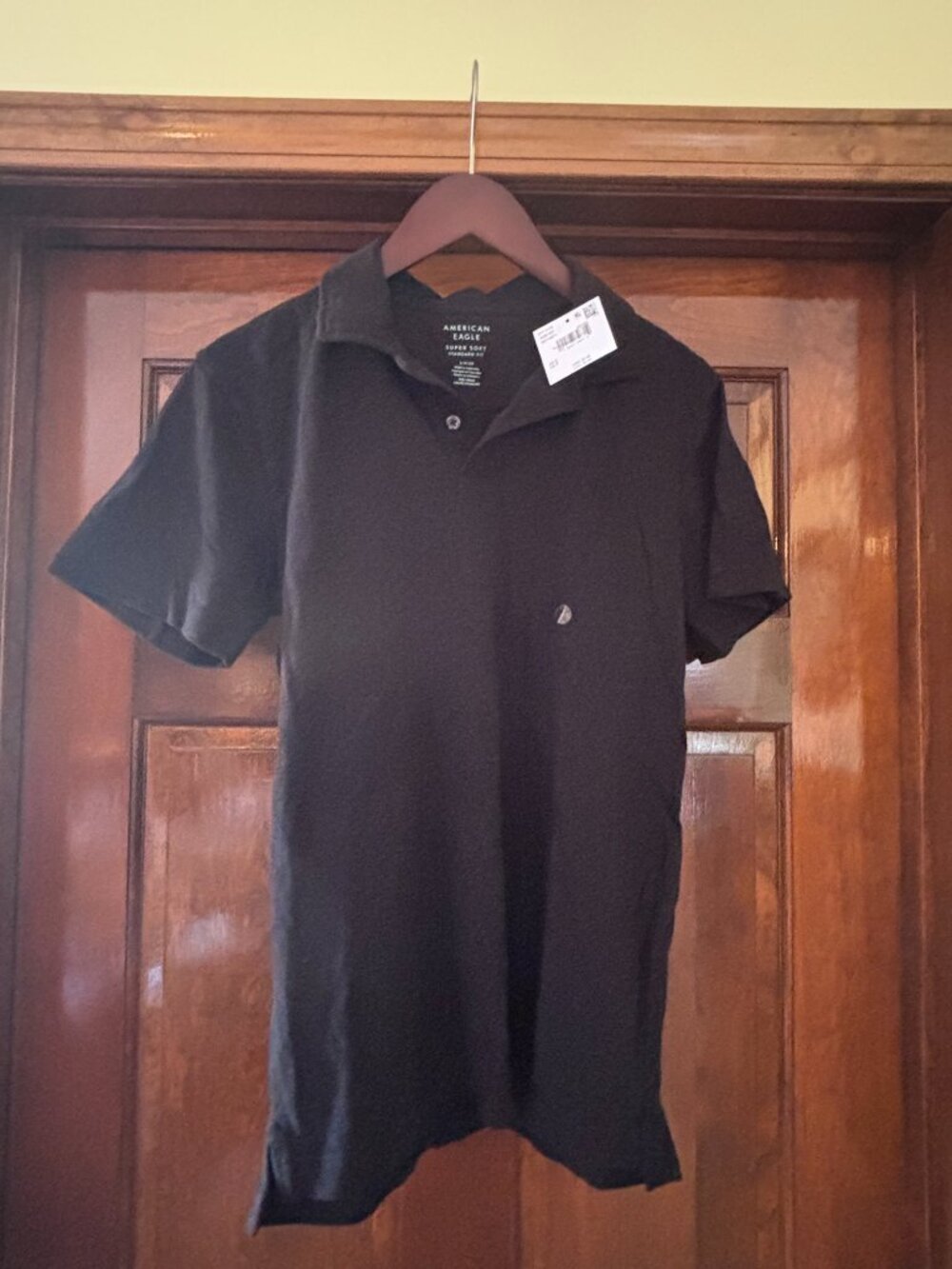 Set of 2 NWT American Eagle Men's Short Sleeve Collared Polos - Picture 7 of 11